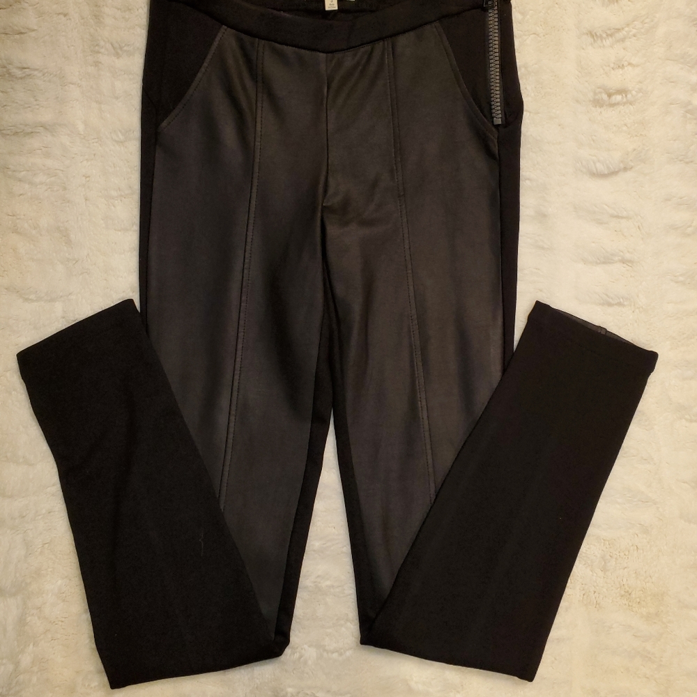 Jolt leggings with faux leather - 3